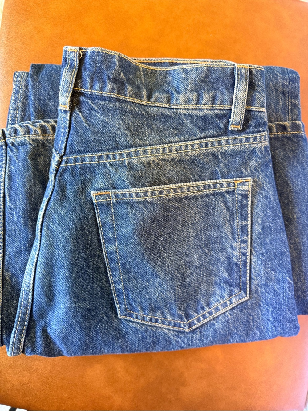 Reformation Cary High Rise Slouchy Wide Leg Denim Jeans